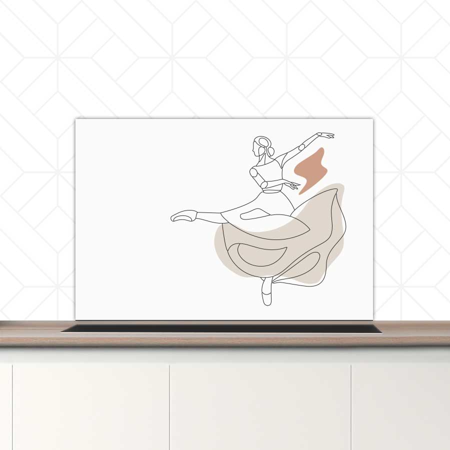 Spatscherm - Ballerina