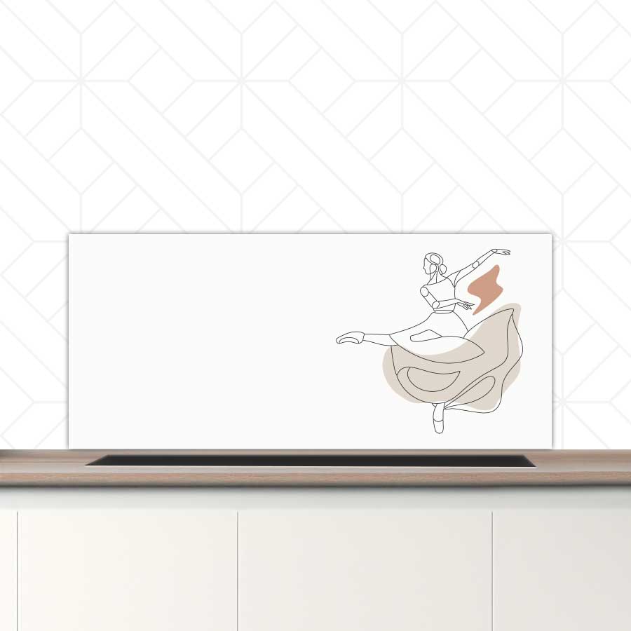 Spatscherm - Ballerina