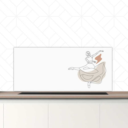 Spatscherm - Ballerina