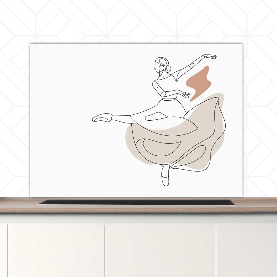 Spatscherm - Ballerina