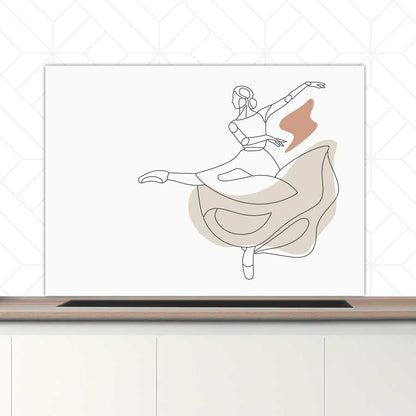Spatscherm - Ballerina