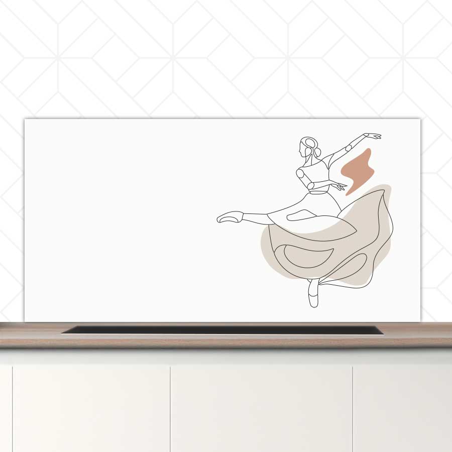 Spatscherm - Ballerina