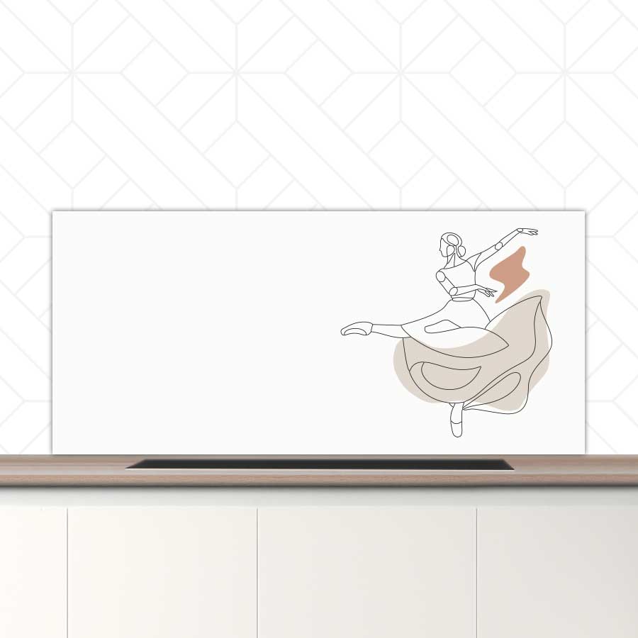 Spatscherm - Ballerina