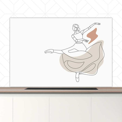 Spatscherm - Ballerina