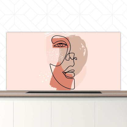 Spatscherm - Gezicht in balans