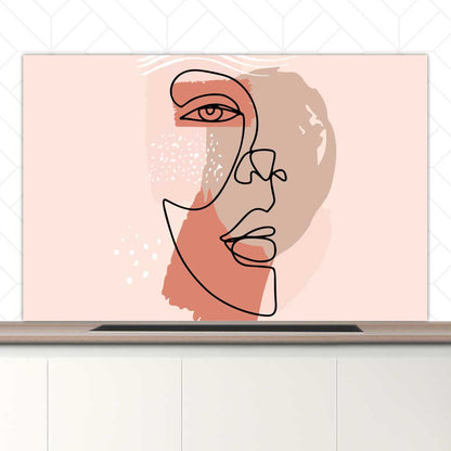 Spatscherm - Gezicht in balans