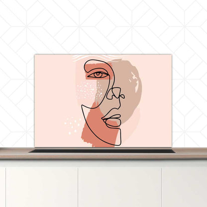 Spatscherm - Gezicht in balans