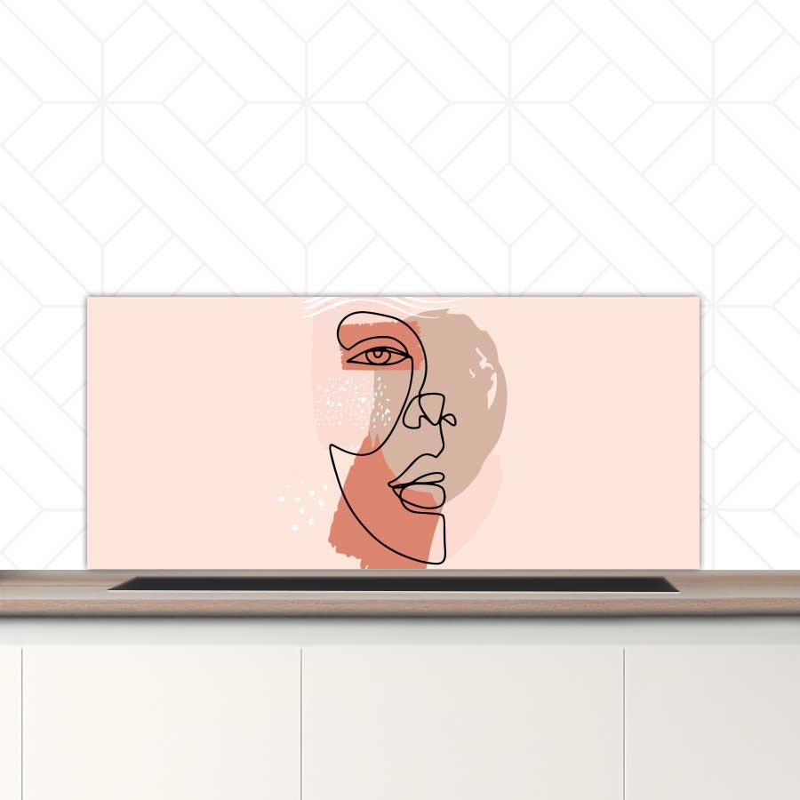 Spatscherm - Gezicht in balans