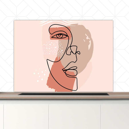 Spatscherm - Gezicht in balans