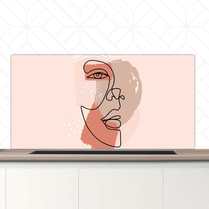 Spatscherm - Gezicht in balans