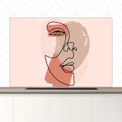 Spatscherm - Gezicht in balans