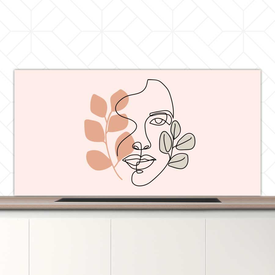 Spatscherm - Stilistisch gezicht