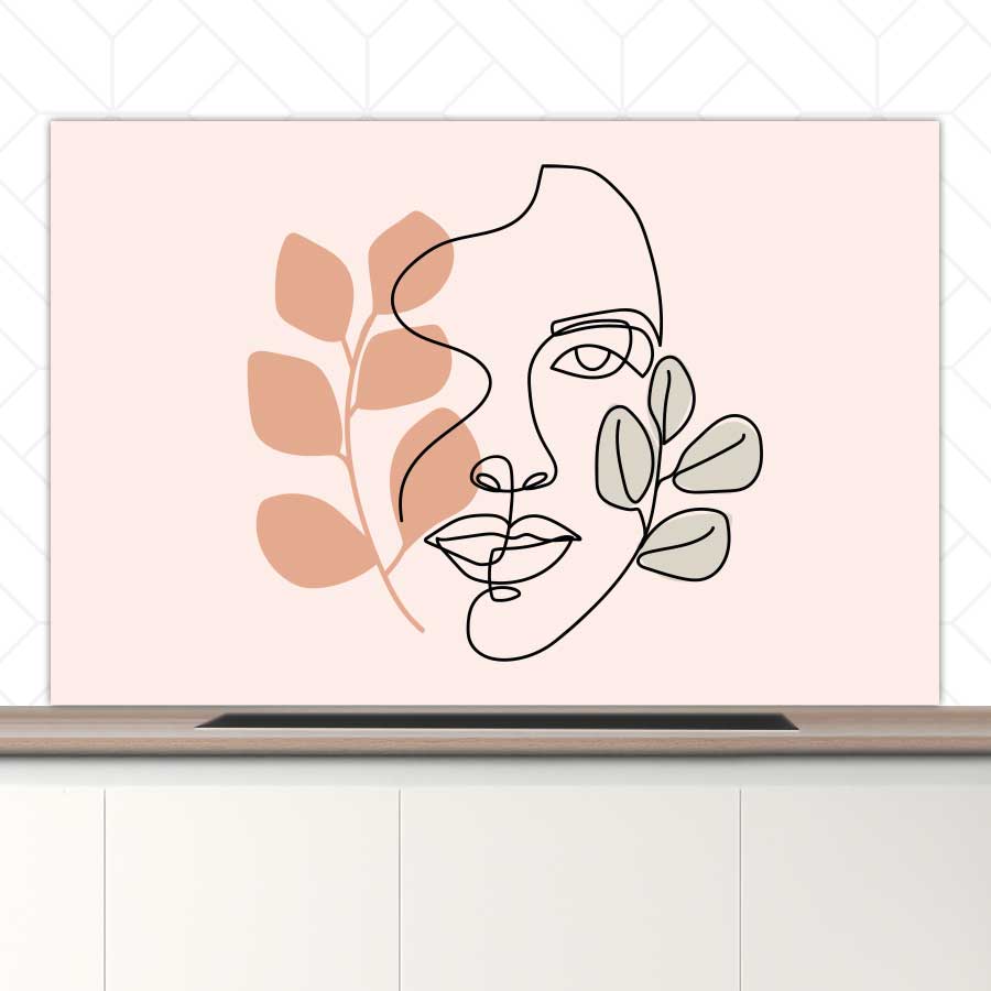 Spatscherm - Stilistisch gezicht