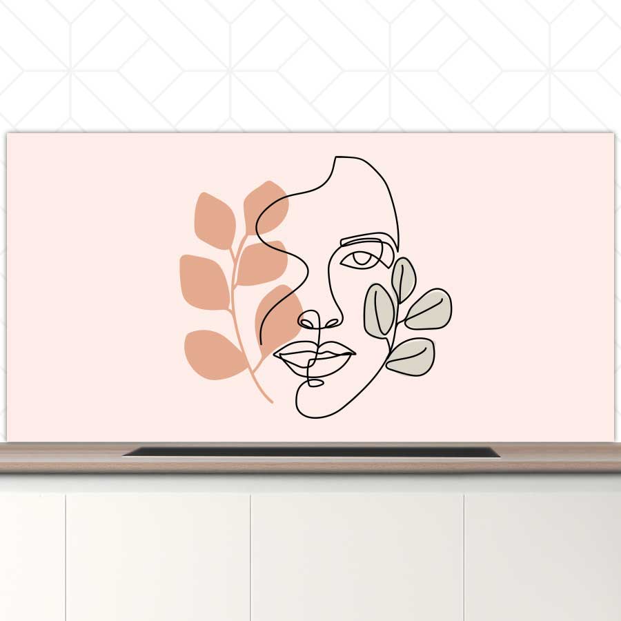 Spatscherm - Stilistisch gezicht