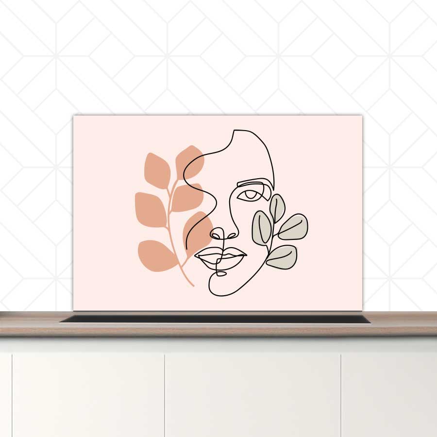 Spatscherm - Stilistisch gezicht