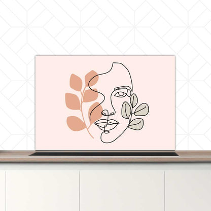 Spatscherm - Stilistisch gezicht