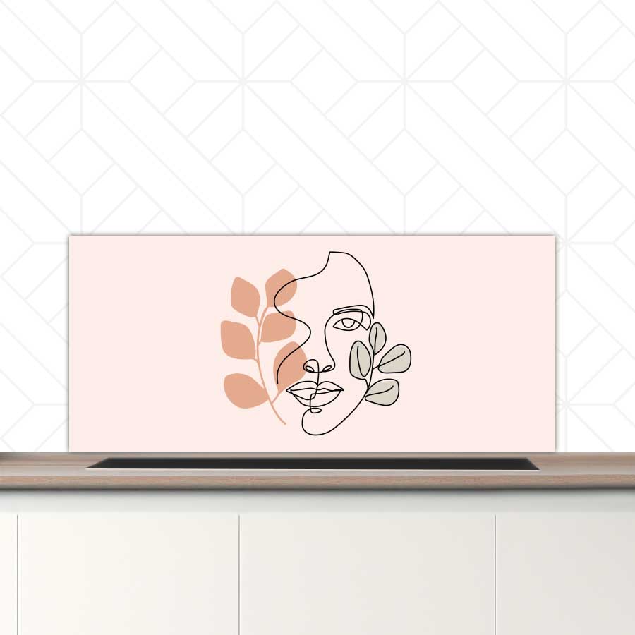 Spatscherm - Stilistisch gezicht