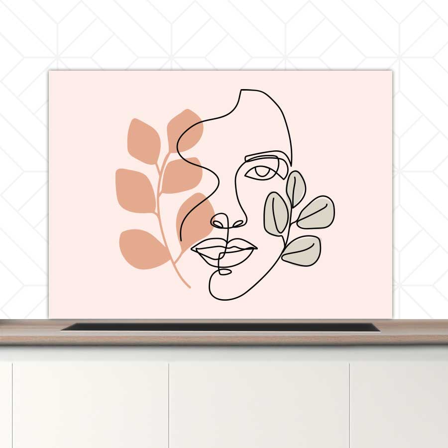 Spatscherm - Stilistisch gezicht