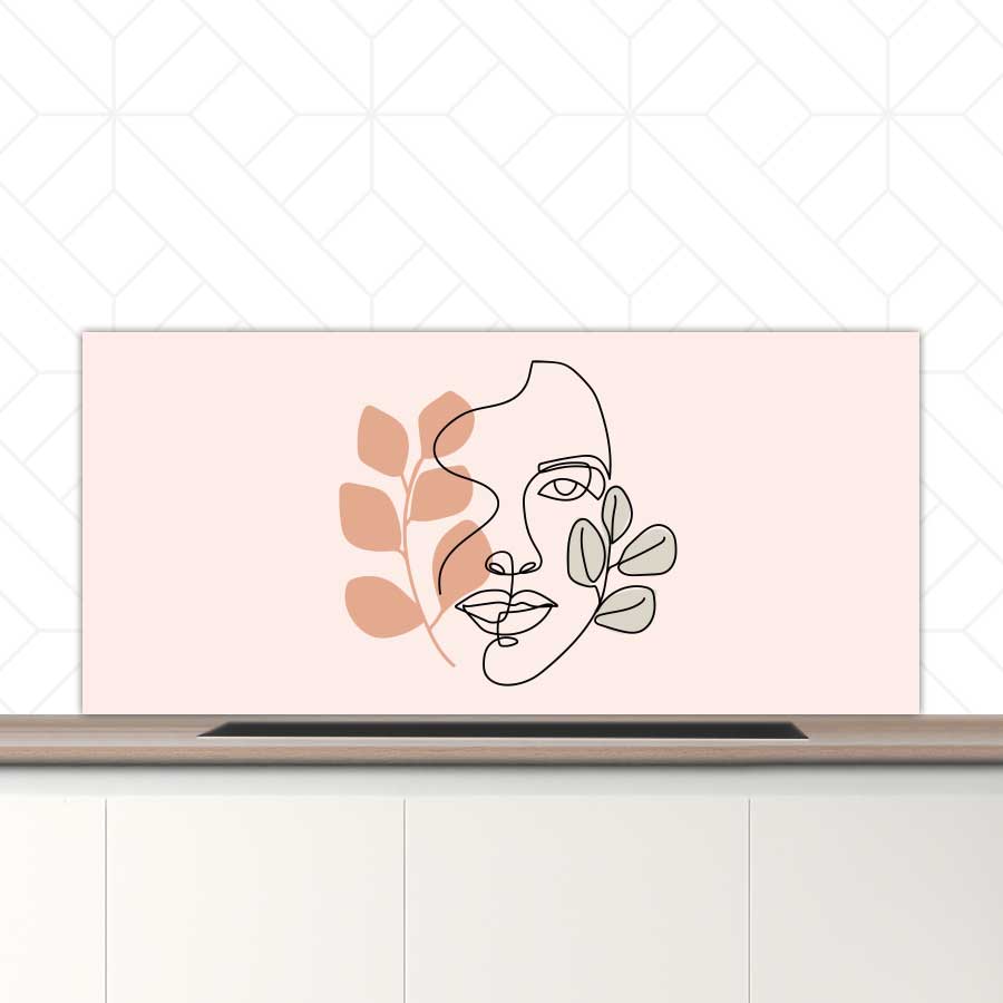 Spatscherm - Stilistisch gezicht