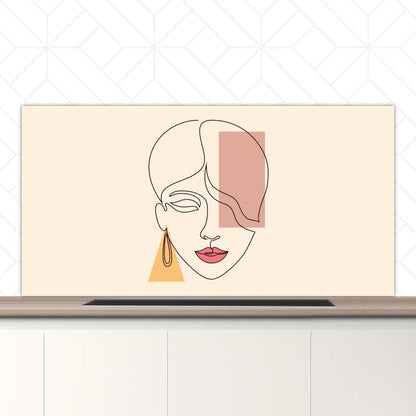 Spatscherm - Pure schoonheid