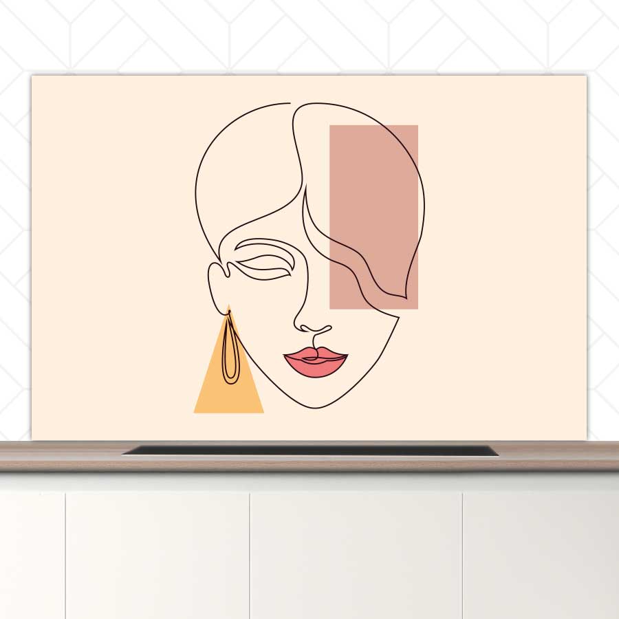 Spatscherm - Pure schoonheid