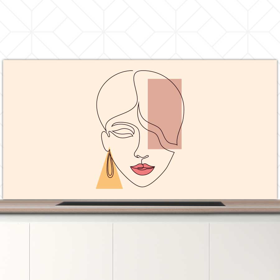 Spatscherm - Pure schoonheid