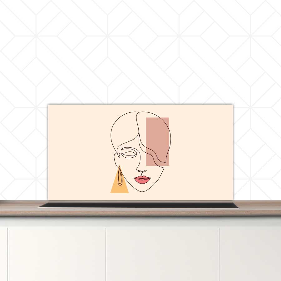 Spatscherm - Pure schoonheid