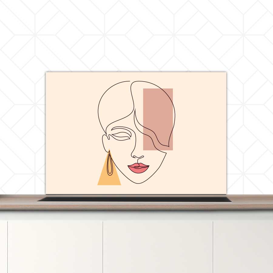 Spatscherm - Pure schoonheid