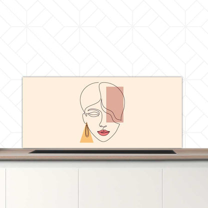 Spatscherm - Pure schoonheid