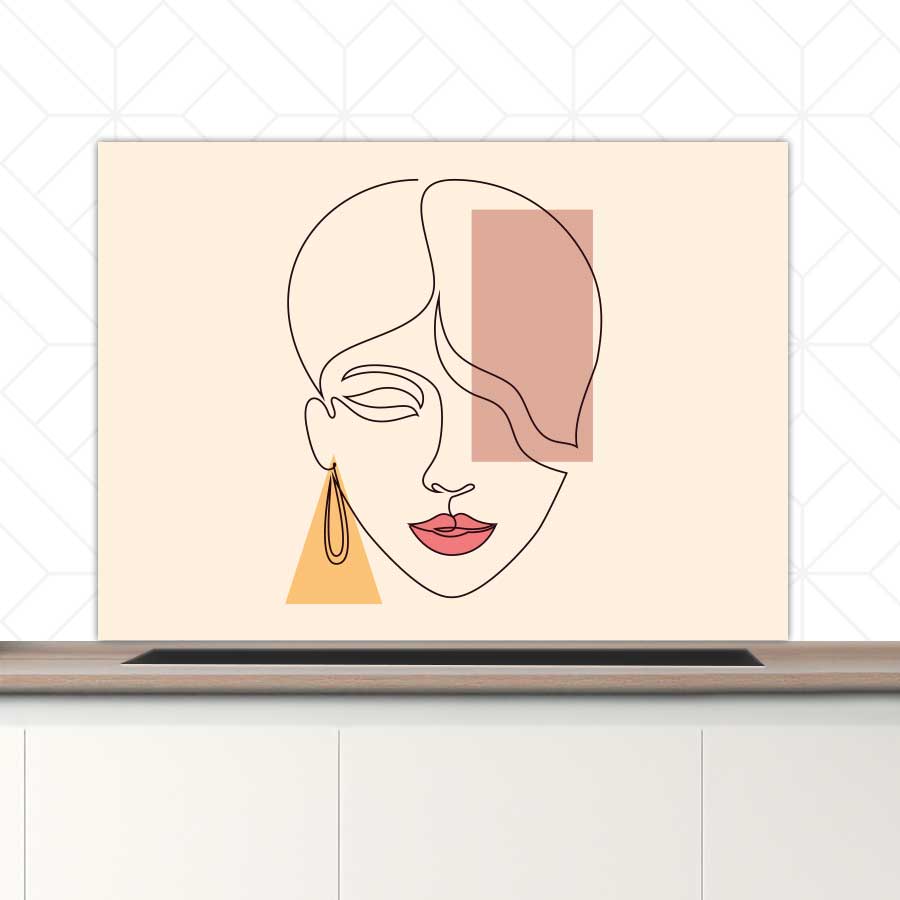 Spatscherm - Pure schoonheid