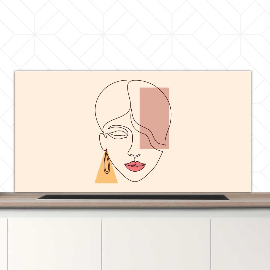 Spatscherm - Pure schoonheid