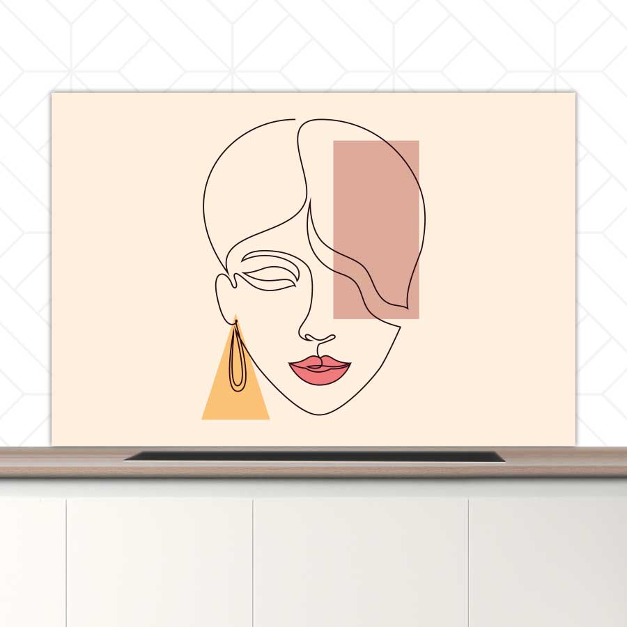 Spatscherm - Pure schoonheid