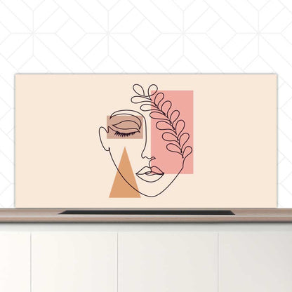 Spatscherm - Abstracte elegantie