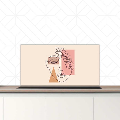 Spatscherm - Abstracte elegantie