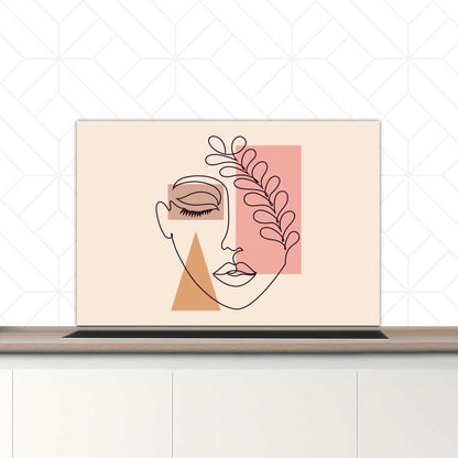 Spatscherm - Abstracte elegantie