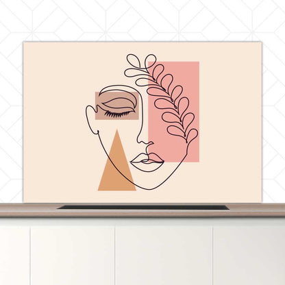 Spatscherm - Abstracte elegantie