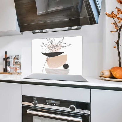 Spatscherm - Noordse bloem