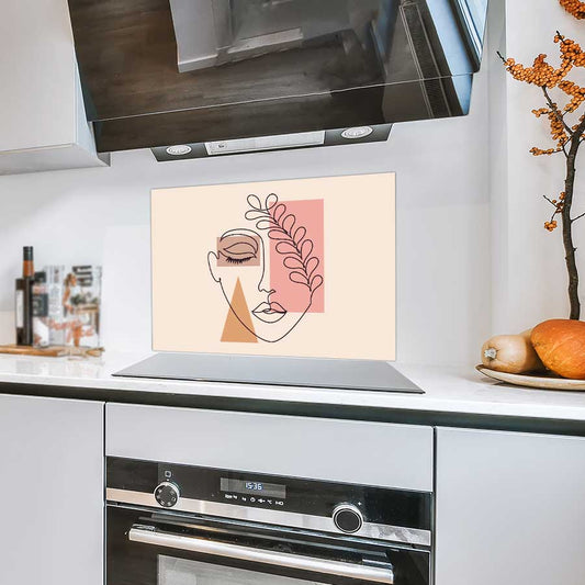 Spatscherm - Abstracte elegantie