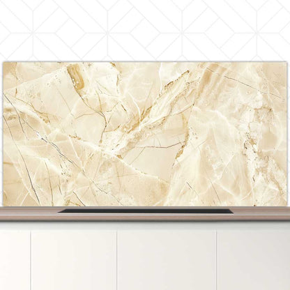 Spatscherm - Marmer Beige