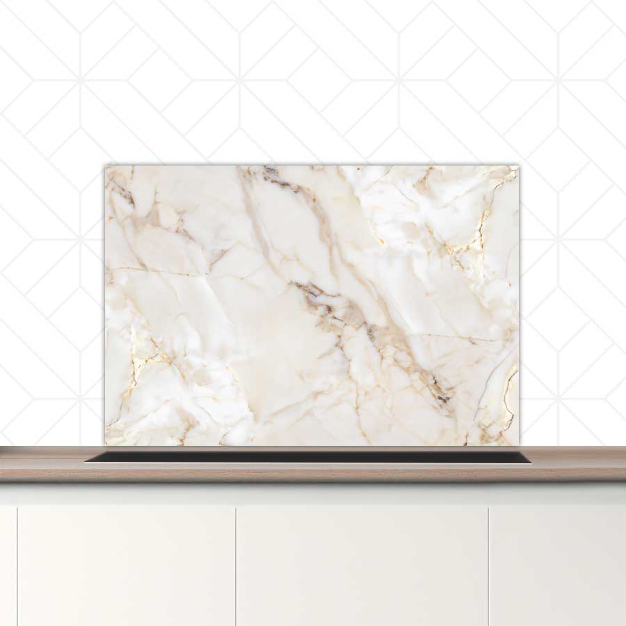 Spatscherm - Marmer Natuursteen