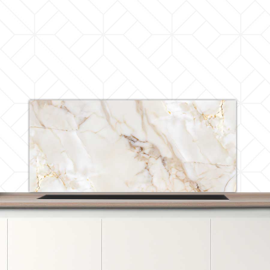 Spatscherm - Marmer Natuursteen