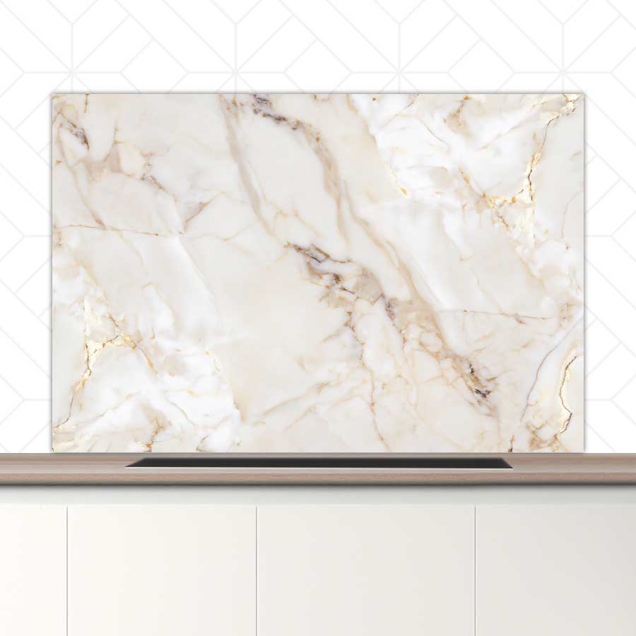 Spatscherm - Marmer Natuursteen