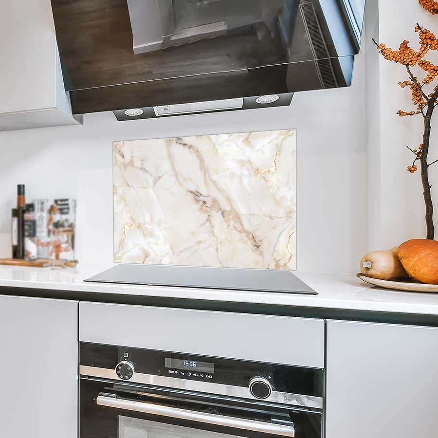 Spatscherm - Marmer Natuursteen