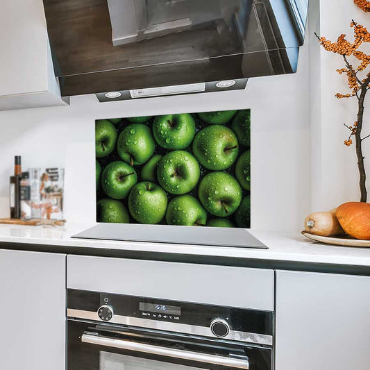 Spatscherm - Groene appels