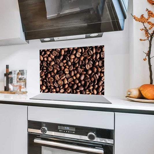 Spatscherm - Koffiebonen