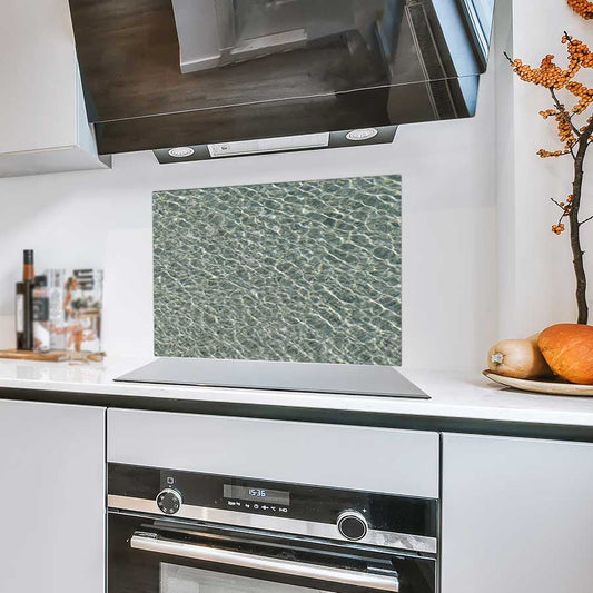 Spatscherm - Helderblauwe zee