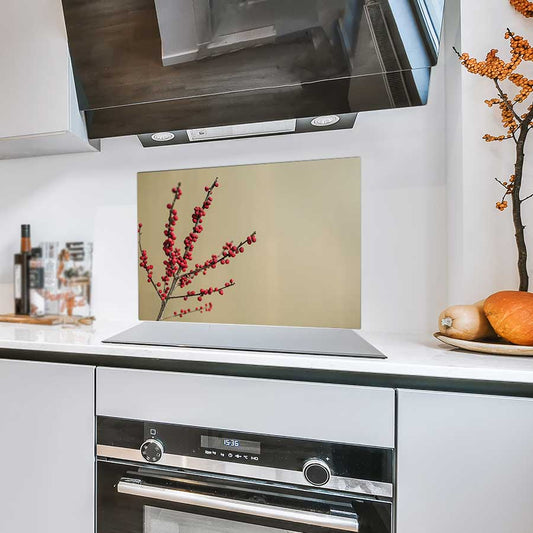 Spatscherm - Rode bessen