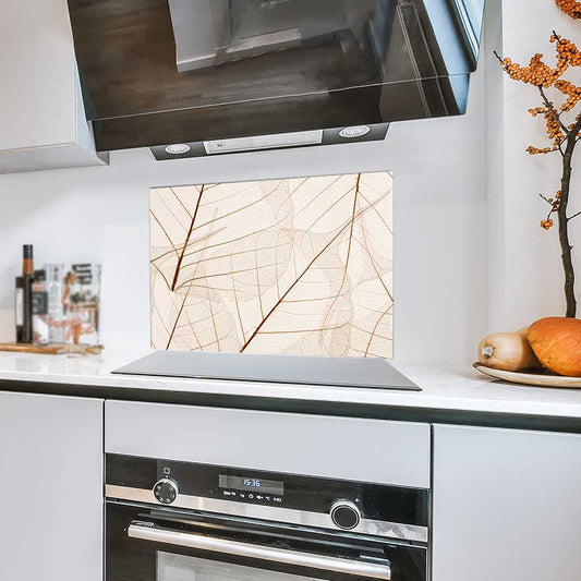 Spatscherm - Close-up van bladeren