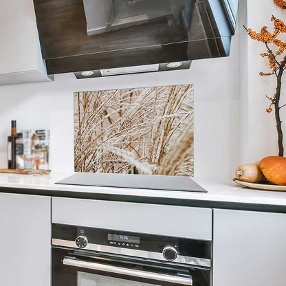 Spatscherm - Droge rietstengels