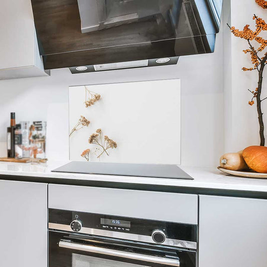 Spatscherm - Droogbloemen